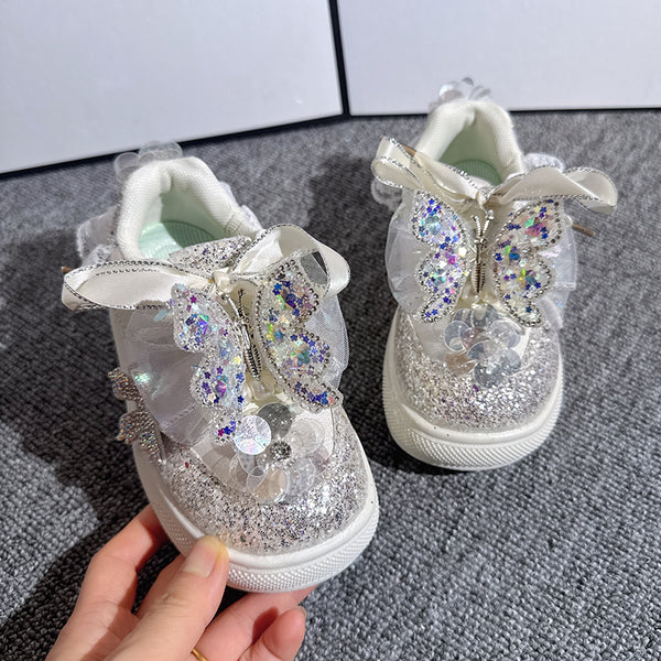 Girls' Butterfly Princess Sneakers
