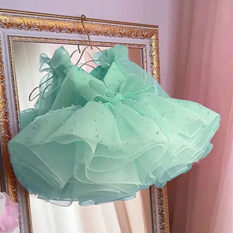 Girls Communion Dress Children's Birthday Princess Dress