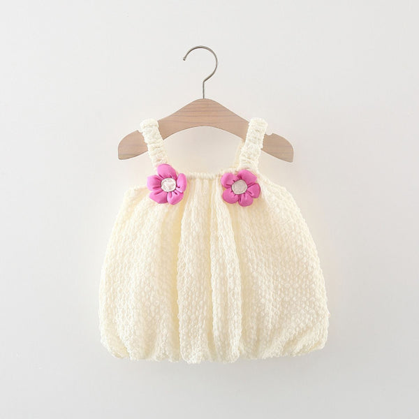 Baby Girl Cute Flower Bow Knot Dress