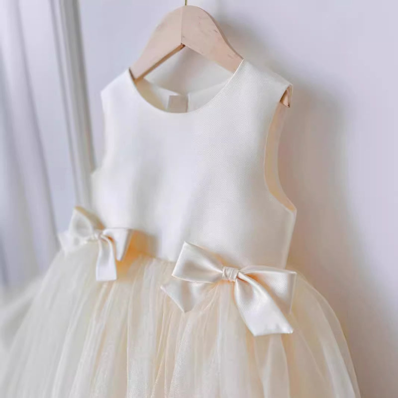 Elegant Baby Girl Tulle Puff Princess Dress Toddler Formal Dresses