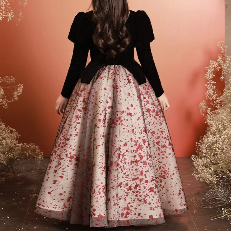 Children's Ball Dresses Children's Christmas Dresses Girls' Birthday Princess Dresses