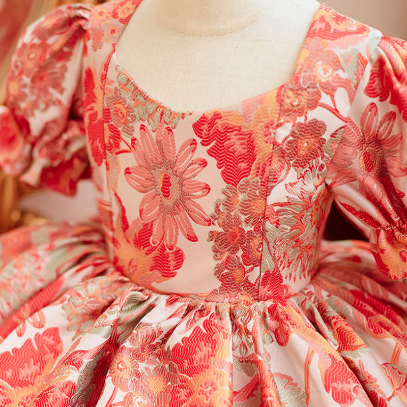 Baby Girl Sweet Embroidered Princess Dress