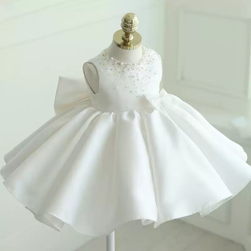 Baby Girl Dress Toddler Prom Dress Baptism Dress  Birthday Party Dress