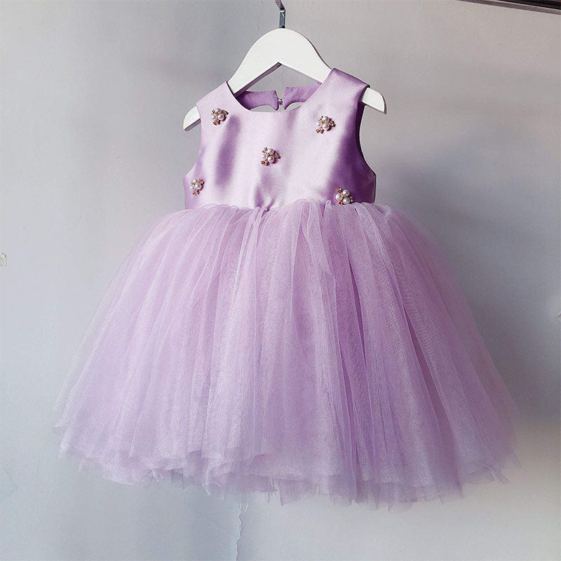 Girl Formal Dresses Baby Girl Easter Dress Princess Party Dress Toddler Summer Purple Mesh Puffy Party Dress, Purple / 1-2 Years (90cm) Girl Formal Dresses Baby Girl Easter Dress Princess Party Dress Toddler Summer Purple Mesh Puffy Party Dress, Purple / 1-2 Years (90cm)