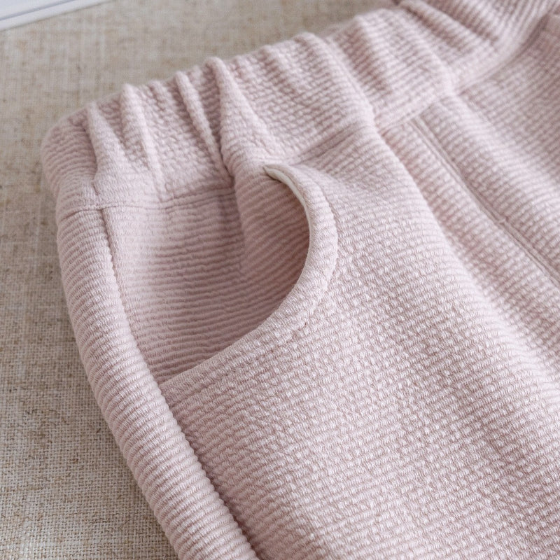 Girls Autumn Long-sleeved Top and Pants Two-piece Set