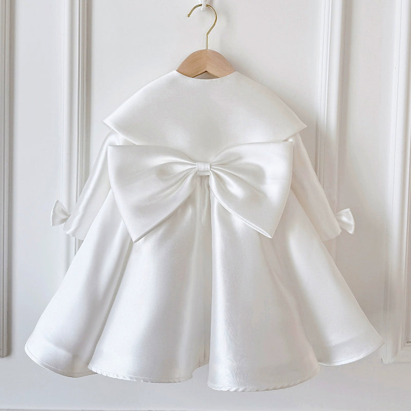 Girls Birthday Dress Long Sleeve Flower Girl Wedding Dress Princess Dress