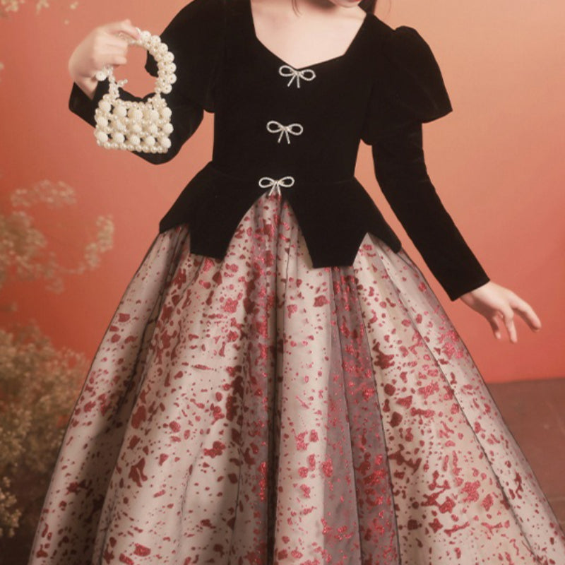 Children's Ball Dresses Children's Christmas Dresses Girls' Birthday Princess Dresses