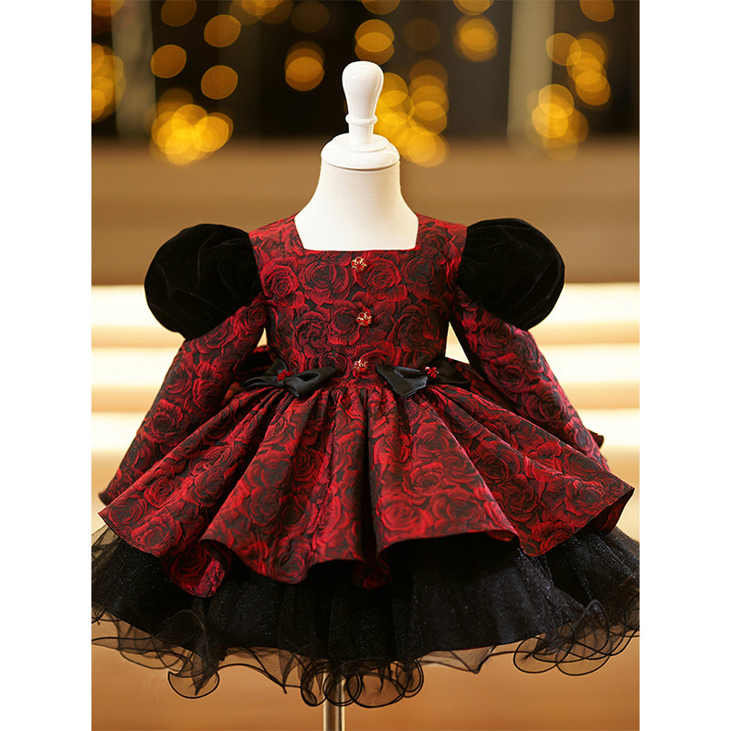 Cute Baby Girl Christmas and New Year Dress Princess Dress