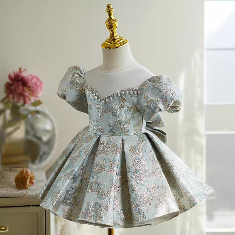 Elegant Baby Floral Princess Dresses Toddler Ball Gowns