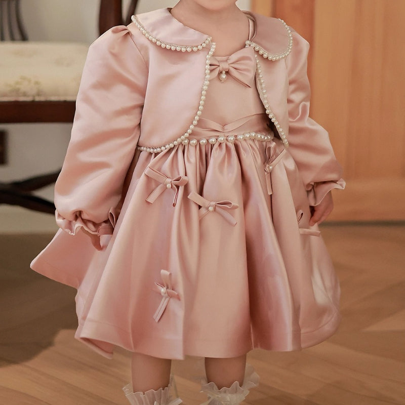 Baby Birthday Princess Dress Girls Cute Dress Flower Girl Wedding Dress