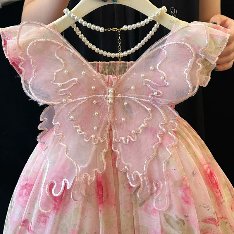 Girls Summer Vacation Dresses Flower Girl Dresses Girl Birthday Dress –  marryshe