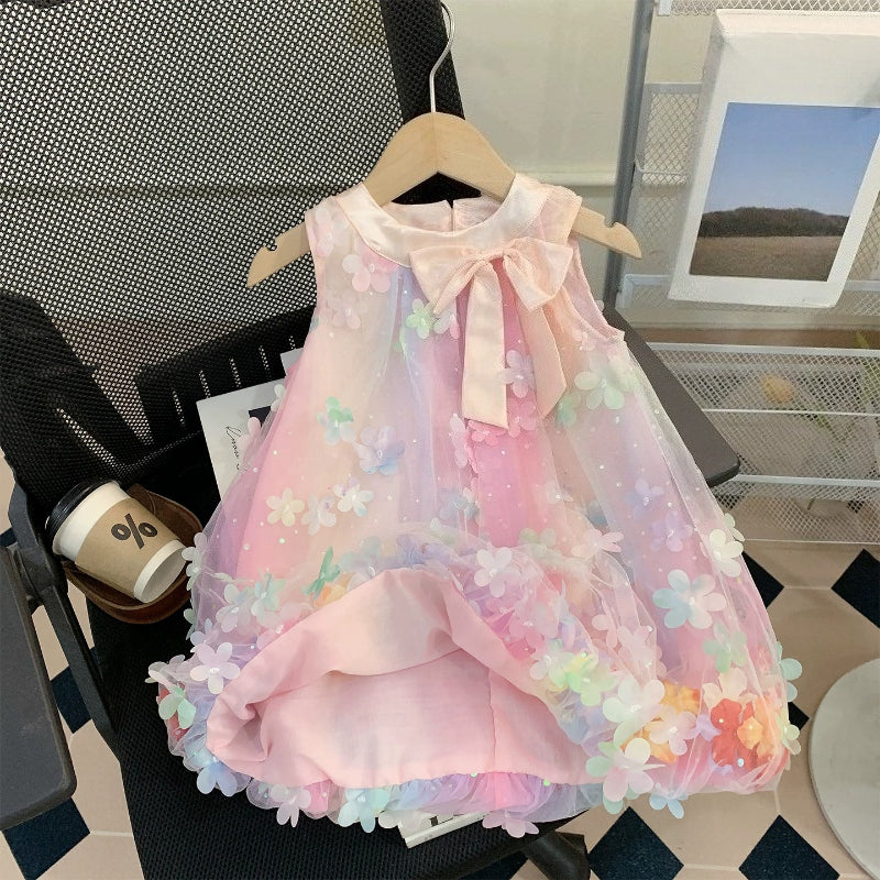 Girls Cute Party Dresses Girls Summer Vacation Dresses – marryshe