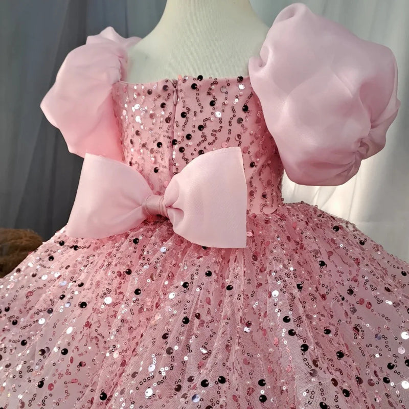 Baby Girl Communion Princess Dress Girl Birthday Dress