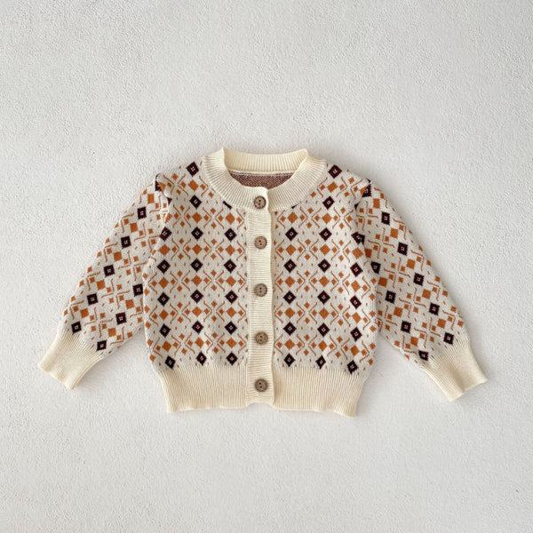 Baby Girl Knitted Coat Baby Romper Set