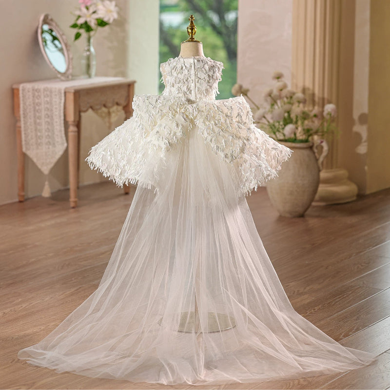 white sparkly dresses Girl White Sequin Dresses Flower Girl Dresses Girls Formal Dresses – marryshe