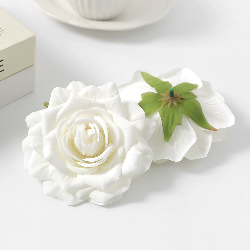 Simulation Rose Flower Headdress Hair Clip Hair Ornament