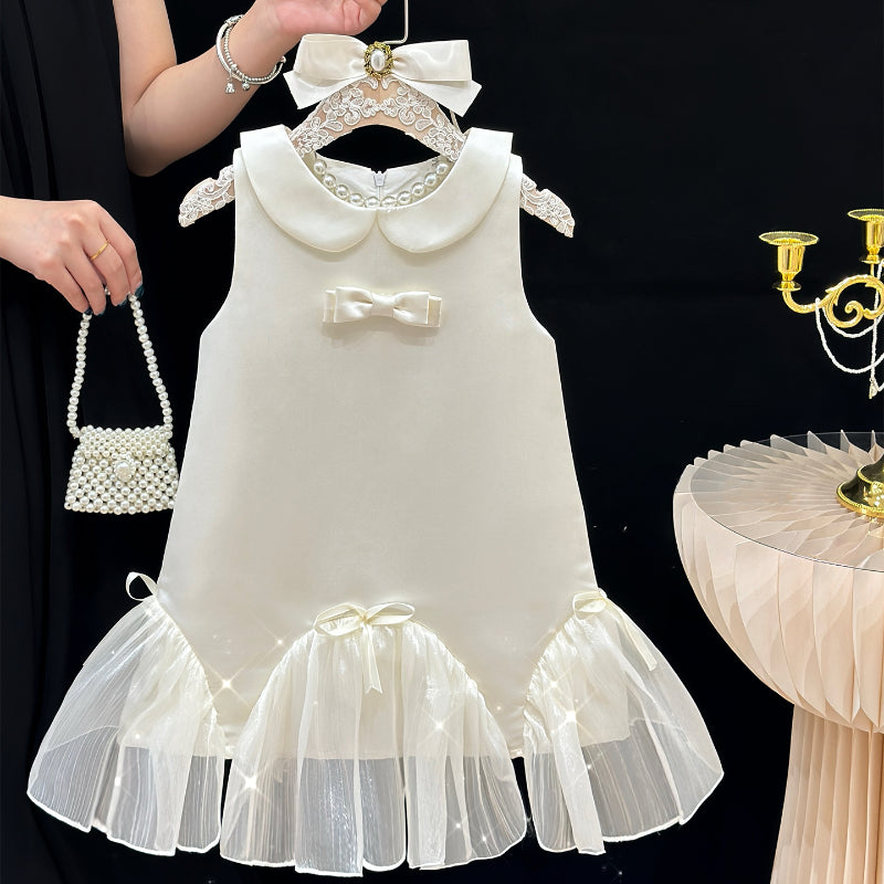 Girls Summer Party Princess Dress Baby Birthday Dress