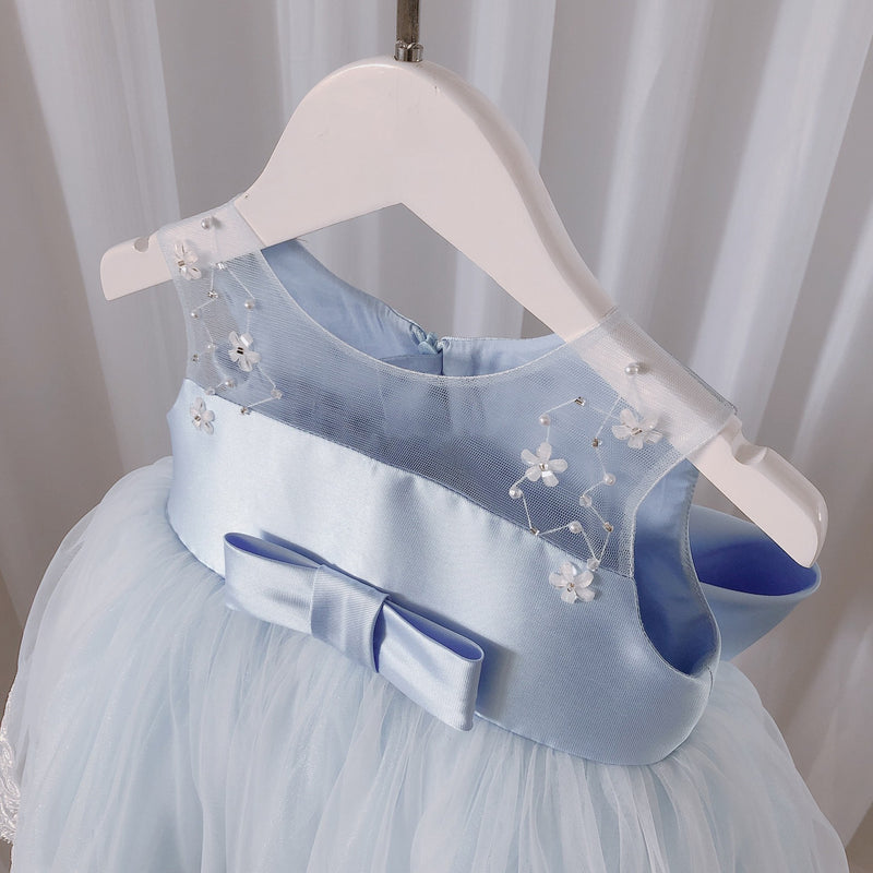 Cute Baby Girl Embroidery Dress Toddler Birthday Christmas Princess Dress