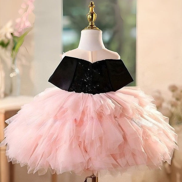 Girls' Birthday Dress Flower Girl Wedding Princess Dress Girl's Pageant Dress