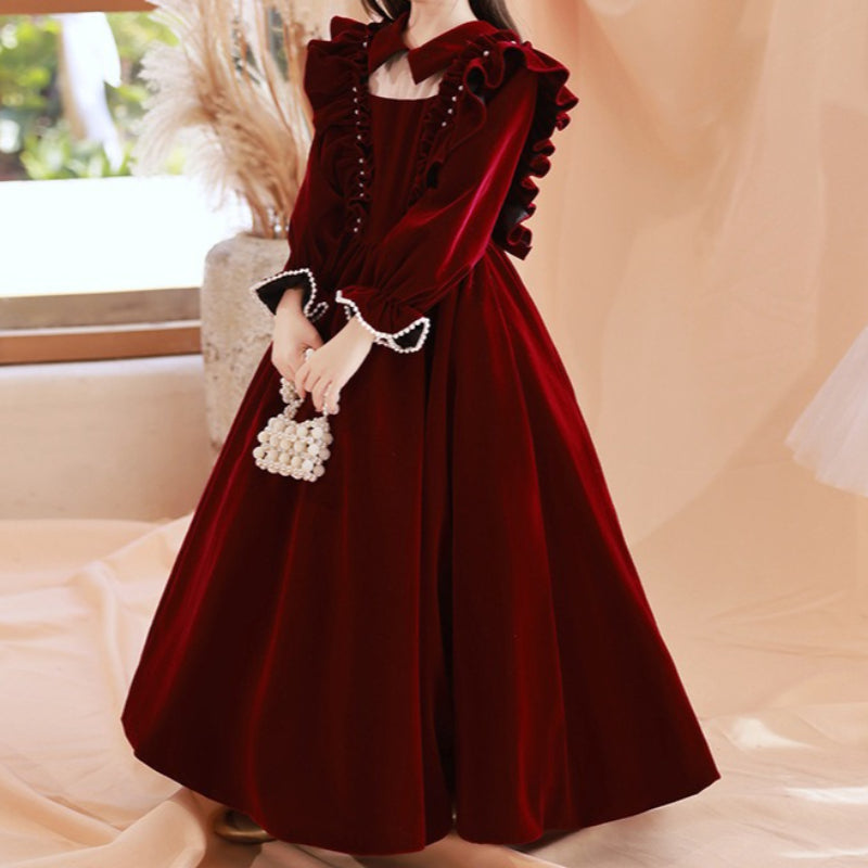 Girls' Christmas Dresses Girls' New Year Princess Dresses Children's Birthday Dresses