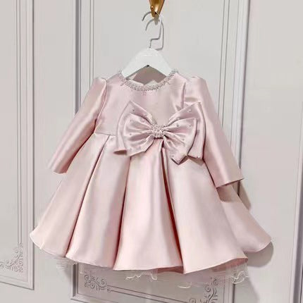 Cute Baby Girl Puffy Dress Toddler Birthday Princess Dress