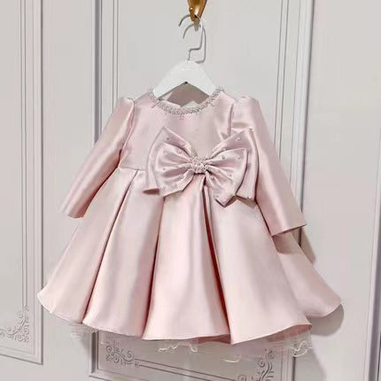 Cute Baby Girl Puffy Dress Toddler Birthday Princess Dress