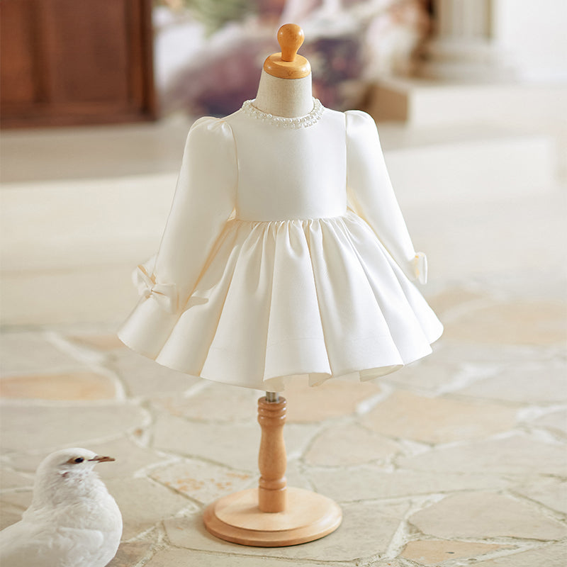 Baby's First Birthday Dress Flower Girl Wedding Fluffy Princess Dress
