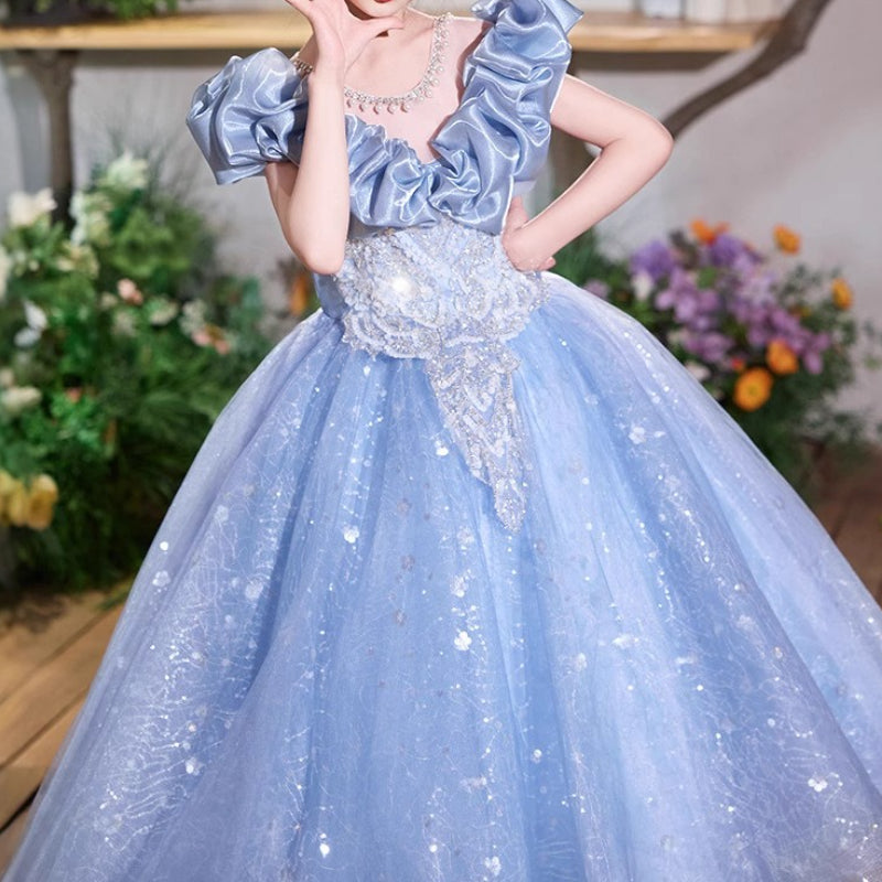 Girls Pageant Dresses Girls Birthday Princess Dresses Children's Party Dresses