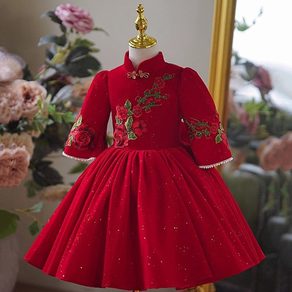 Girls Christmas Dresses Children's Birthday Princess Dresses Girls Party Dresses