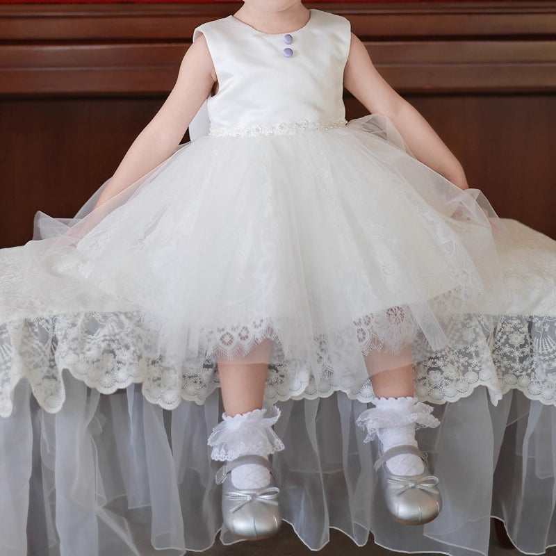 Children's Birthday Dress Baby Puff Dress Flower Girl Princess Dress