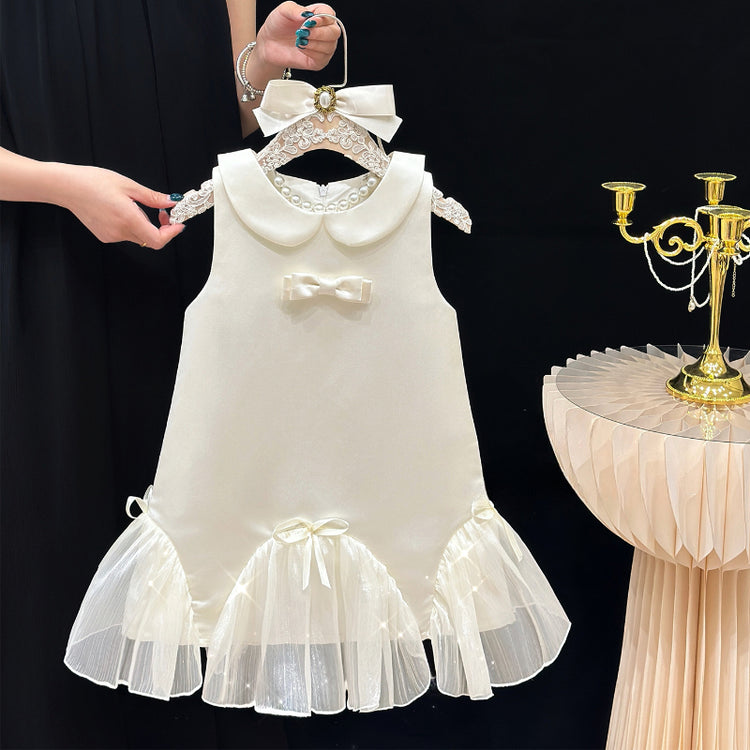 Girls Summer Party Princess Dress Baby Birthday Dress