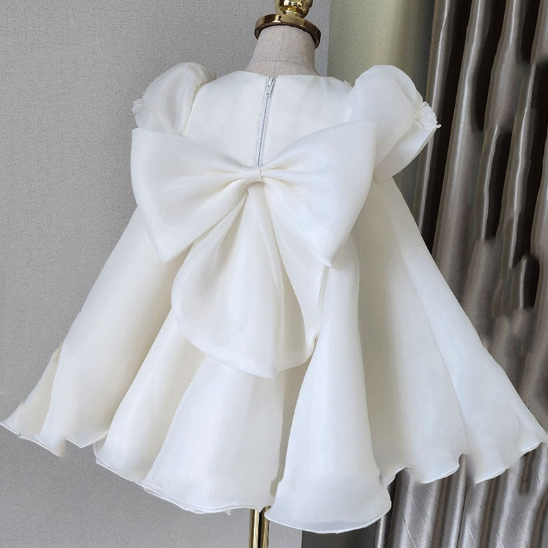 Baby Girl Christening Dress Flower Wedding Princess Dress