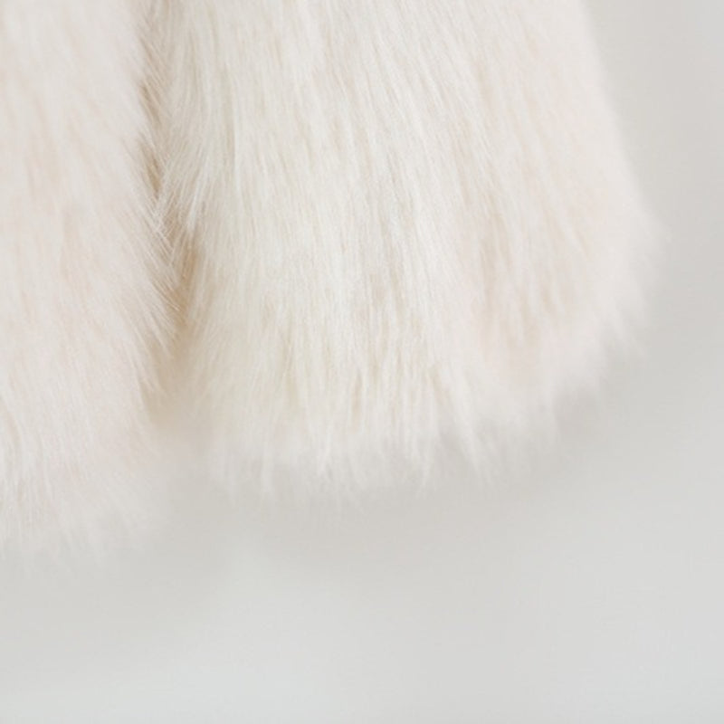 Girls' Winter Warm Embroidered Coat