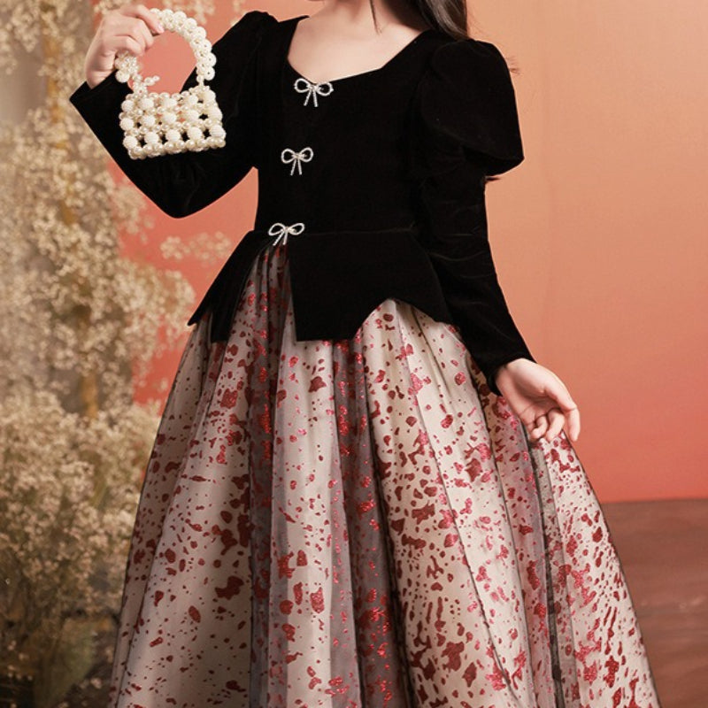 Children's Ball Dresses Children's Christmas Dresses Girls' Birthday Princess Dresses