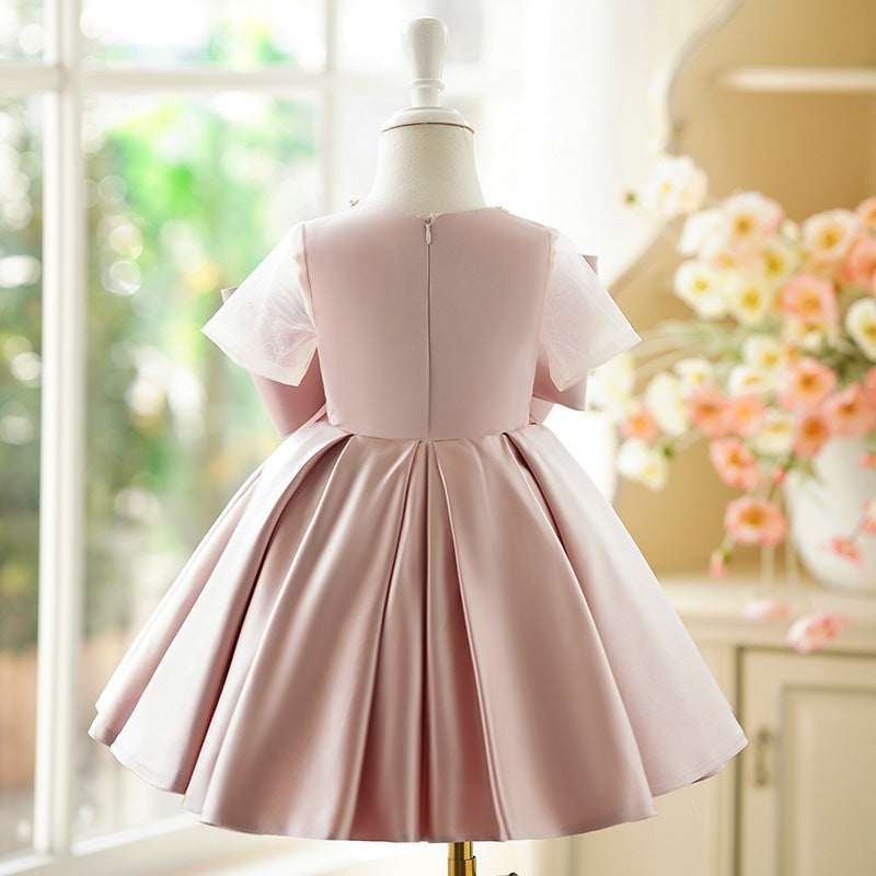 big bow dress Cutecrop Black Satin for Detachable 22'' x 17.32'' Large Bow Train Removable Huge Bowknot Tails for Bride Formal Wedding : Clothing, Shoes & Jewelry and it is detachable so it can be adjusted according to your outfit Big Bow Dress