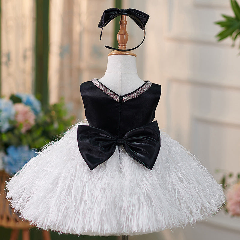 Lovely Baby Girl Formal Party Dress Girl Fluffy Pageant Princess Dress