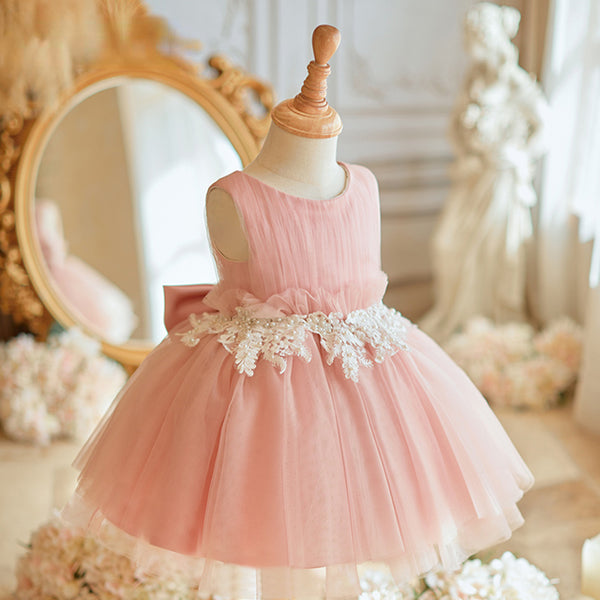 Elegant Baby Girls Baptism Dresses Toddler Princess Dresses For Girls