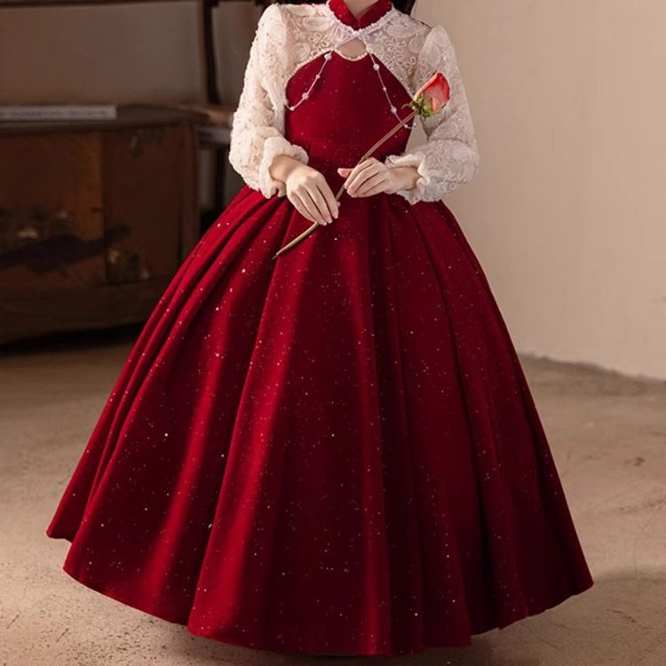 Girls' Christmas Dresses Girls' Birthday Princess Dresses Children's Ball Dresses