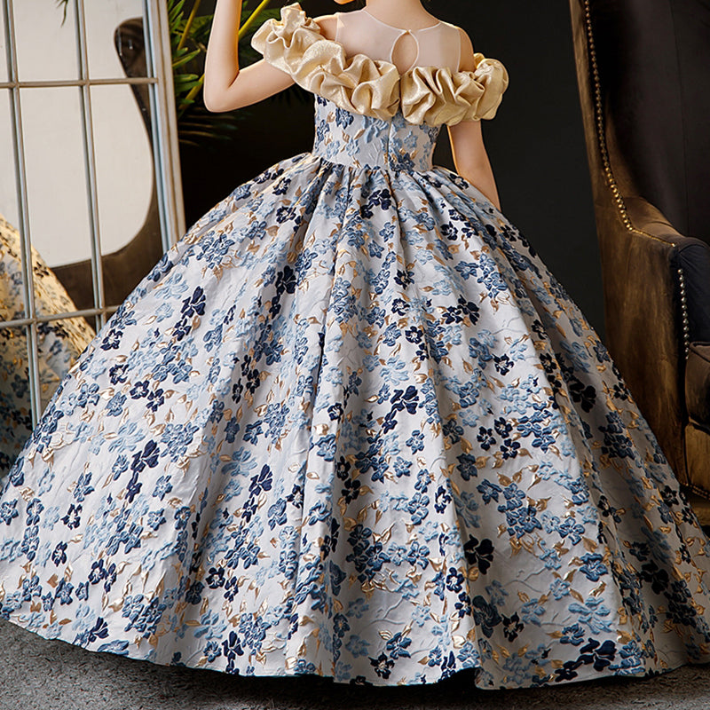 Cute Baby Girl  Formal Dress Toddler Pageant Birthday Party Princess Dress