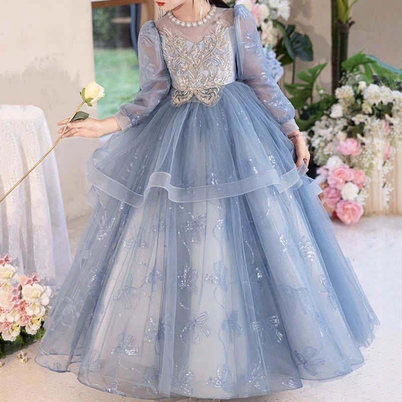 Children's Ball Gowns Girls Birthday Princess Dress Flower Girl Dress
