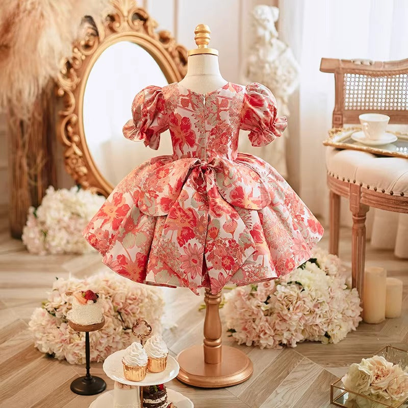 Girl Formal Dresses Children's Christening Dresses Baby Birthday Dresses