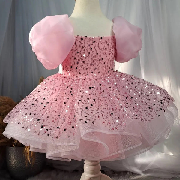 Baby Girl Communion Princess Dress Girl Birthday Dress