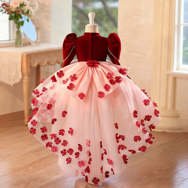 Girls' Christmas Dresses Children's Birthday Princess Dresses Baby Ball Dresses
