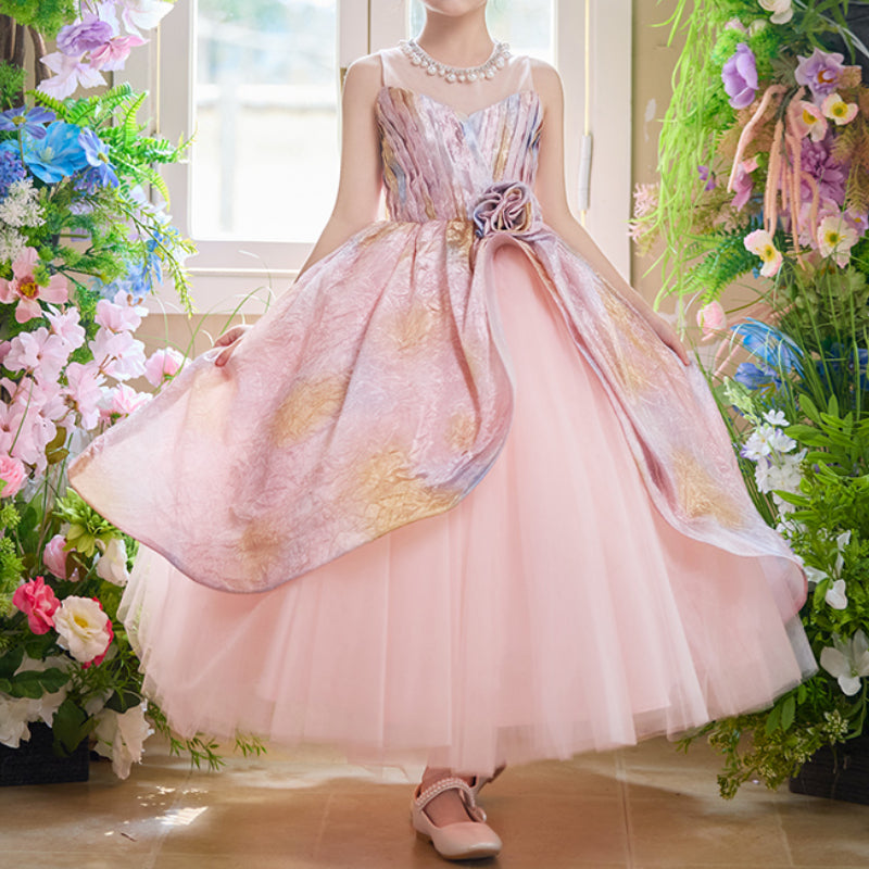 Girls Pink Ball Gowns Girls Birthday Princess Dress