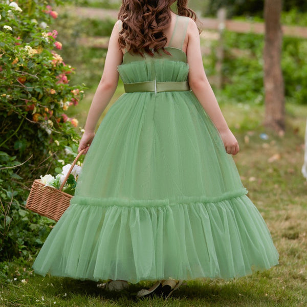 Children's Ball Princess Dress Girl Birthday Dress Flower Girl Wedding Dress