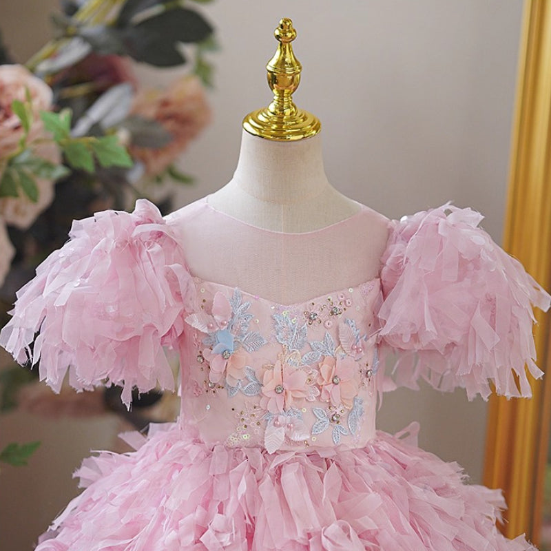 Girls Birthday Dress Flower Girl Princess Dress Girls Party Dress