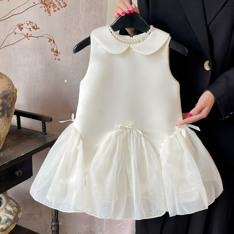 Elegant Prom Dress Girls Christening Dresses Toddler First Birthday Princess Dress