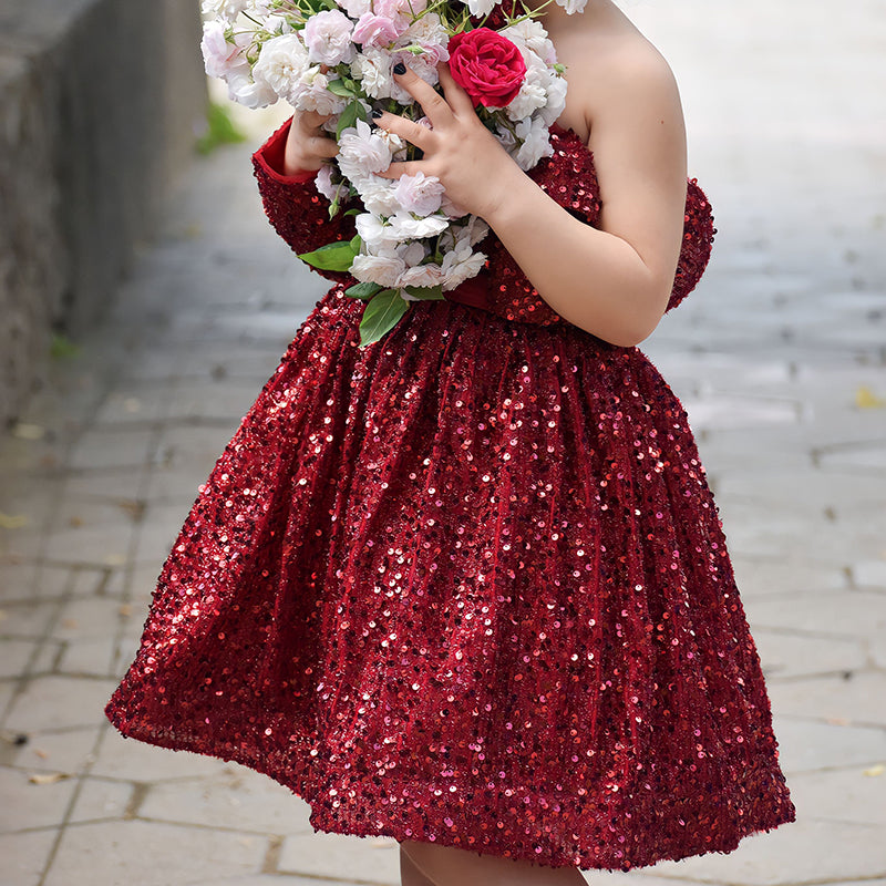Girl Christmas Dress Girl Party Dress Toddler Birthday Sequin Fluffy G marryshe Girl Christmas Dress Girl Party Dress Toddler Birthday Sequin Fluffy G marryshe