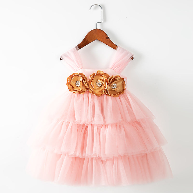 Cute Flower Girl Dress Toddler Birthday Party Dress First Communion Dresses Girl Formal Dresses Cute Flower Girl Dress Toddler Birthday Party Dress First Communion Dresses Girl Formal Dresses
