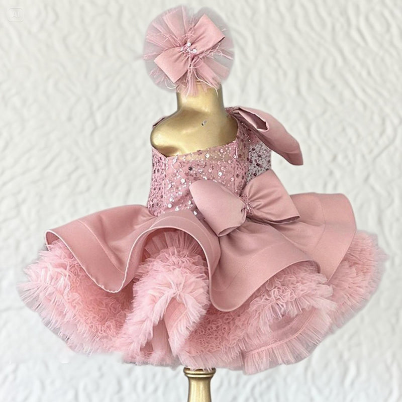 Baby Girl Dress Special Occasion First Birthday Dress Baby Girl Party Sequined Dress Baby Girl Dress Special Occasion First Birthday Dress Baby Girl Party Sequined Dress